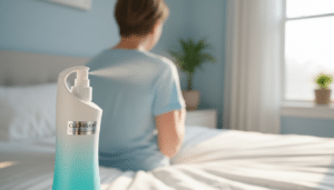 Spray gegen Pickel am Rücken